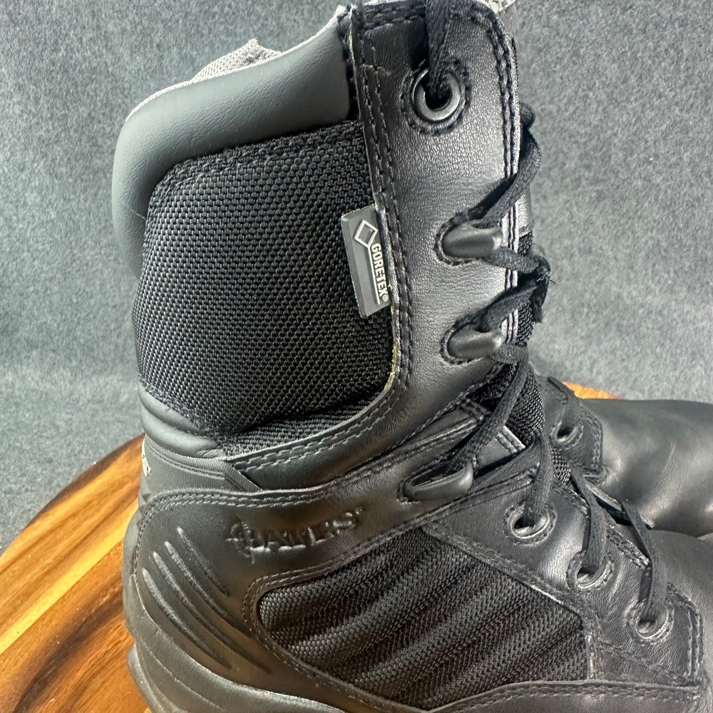Bates Mens GX-8 Gore-Tex Waterproof Side Zip Tactical Boots Black E02268 Size 7 - Picture 2 of 10